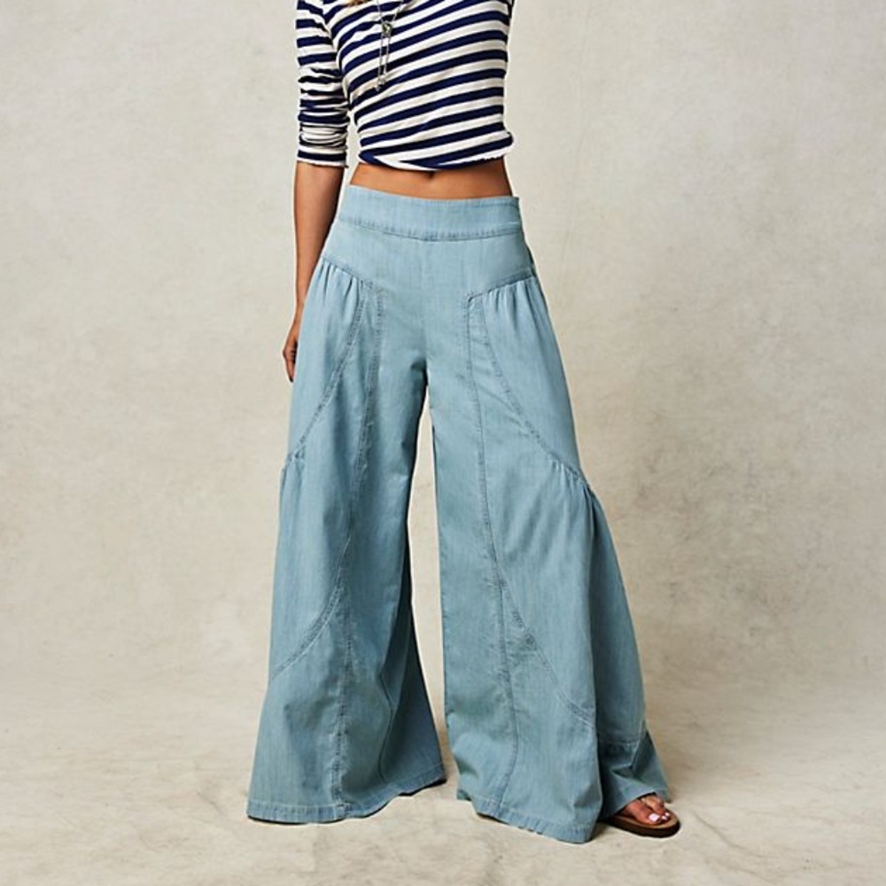 We The Free Dawn On Me Wide-Leg Jeans
